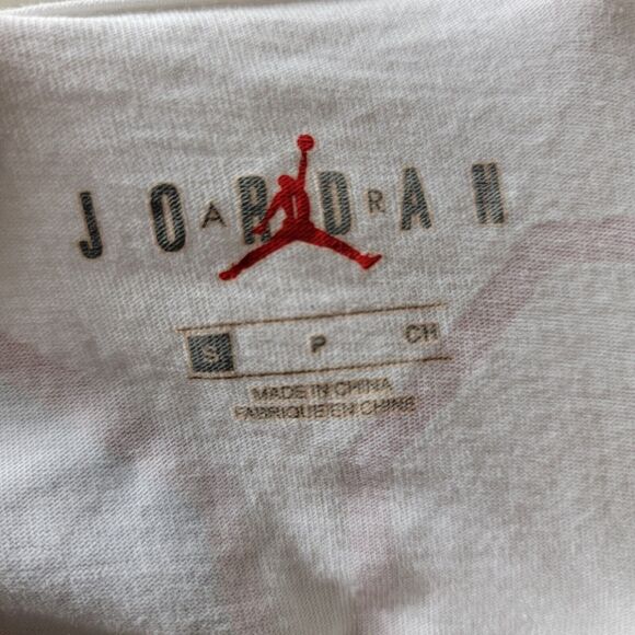 Nike Shirt Graphic XI Air Micheal Jordan #23 11 Retro White Jumpman S - Picture 8 of 8